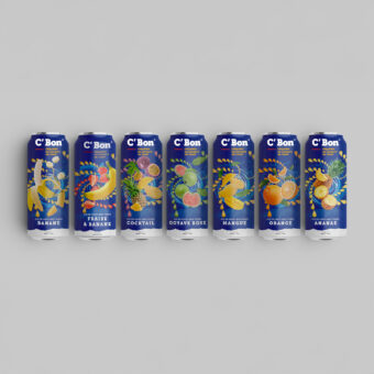 C’Bon Fruit Juices with Pulp- 250ml